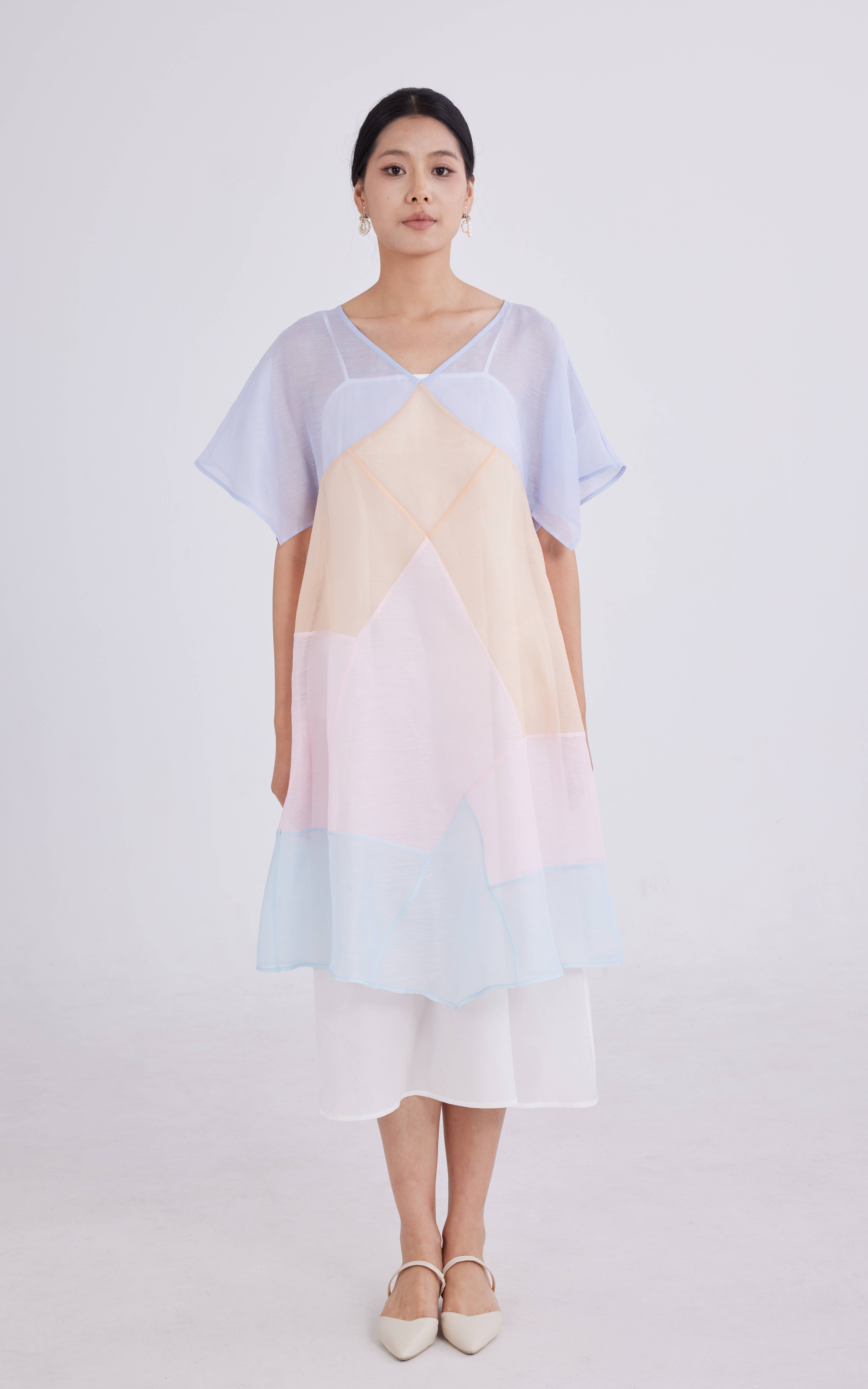 Colourblock dress